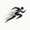 xcsports(中国区)官方网站品牌Logo - 橙色与深蓝色交织的体育图标